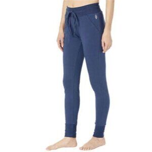 Free People Movement Navy High Rise Slinny Joggers